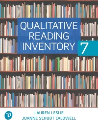 Qualitative Reading Inventory (7th Edition)[2021] - Orginal pdf
